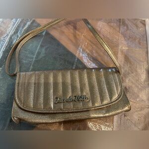 Lux de Ville clutch with shoulder strap